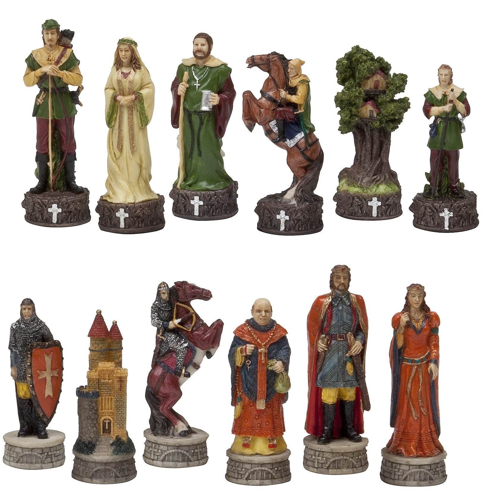 Chess Pieces - Resin - Robin Hood - 