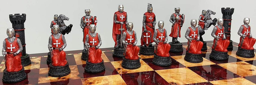 Chess Pieces - Resin - Crusade IV - 