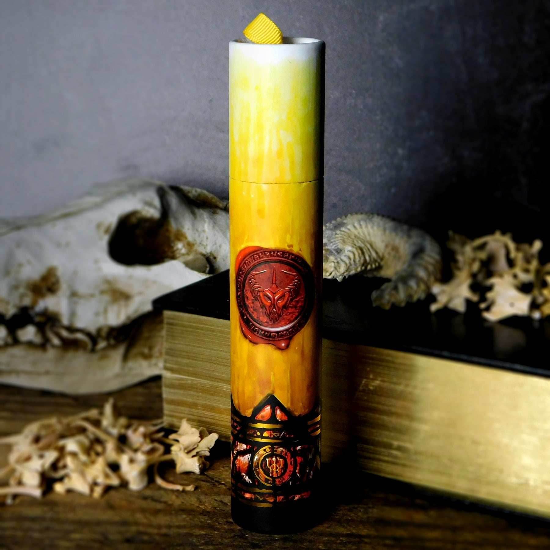 Ritual Candle Dice Tube: The Crown of the Night Mother - 