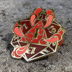 Critical Fail 1.5" Hard Enamel Pin