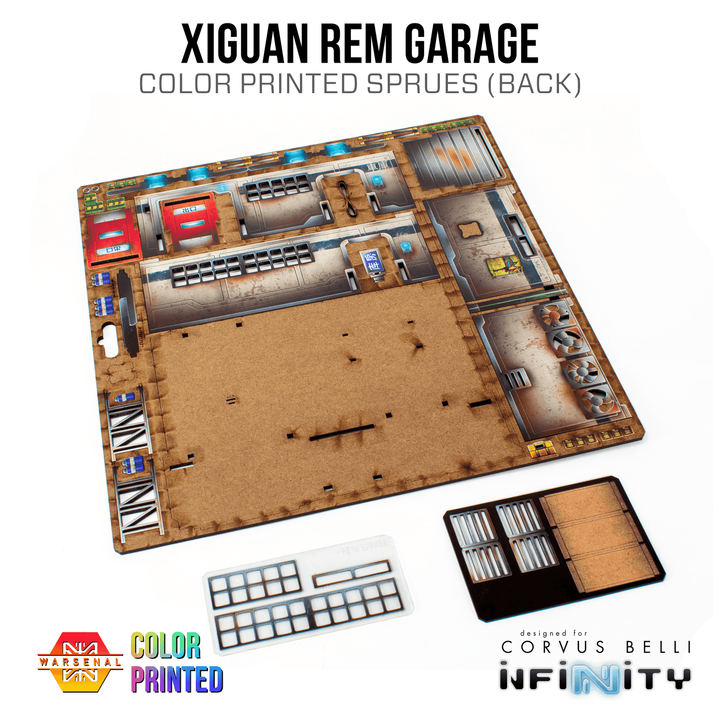 Xiguan Stacks - Rem Garage - Color Printed