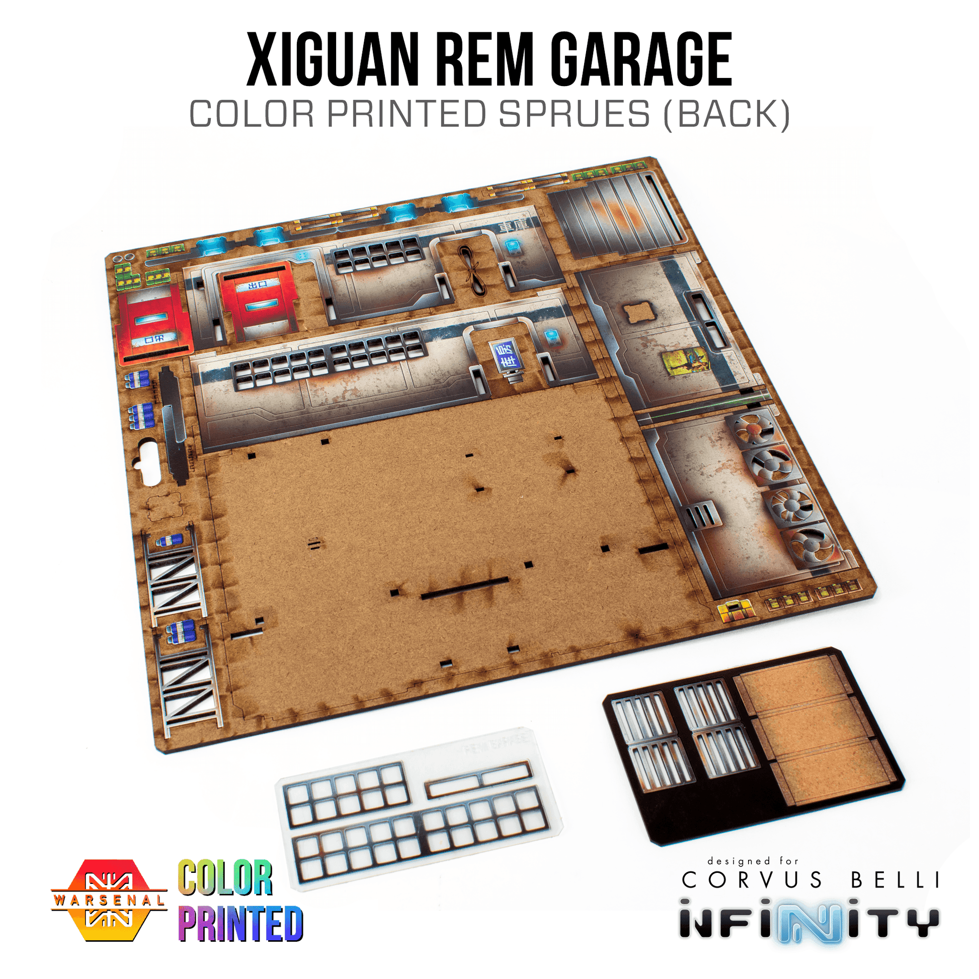Xiguan Stacks - Rem Garage - Color Printed