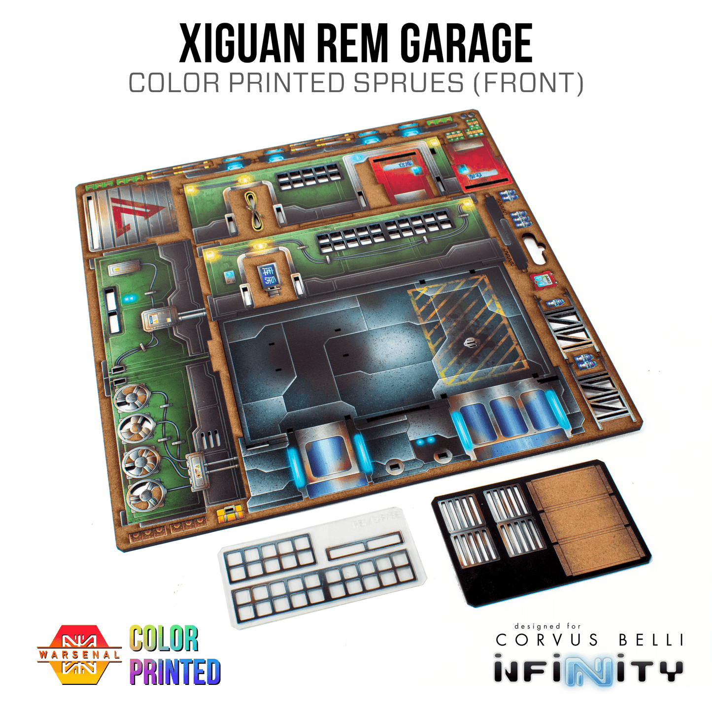 Xiguan Stacks - Rem Garage - Color Printed