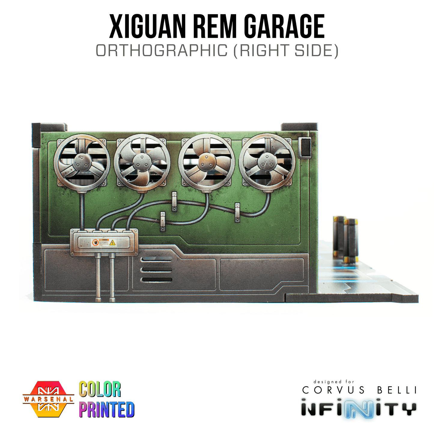 Xiguan Stacks - Rem Garage - Color Printed