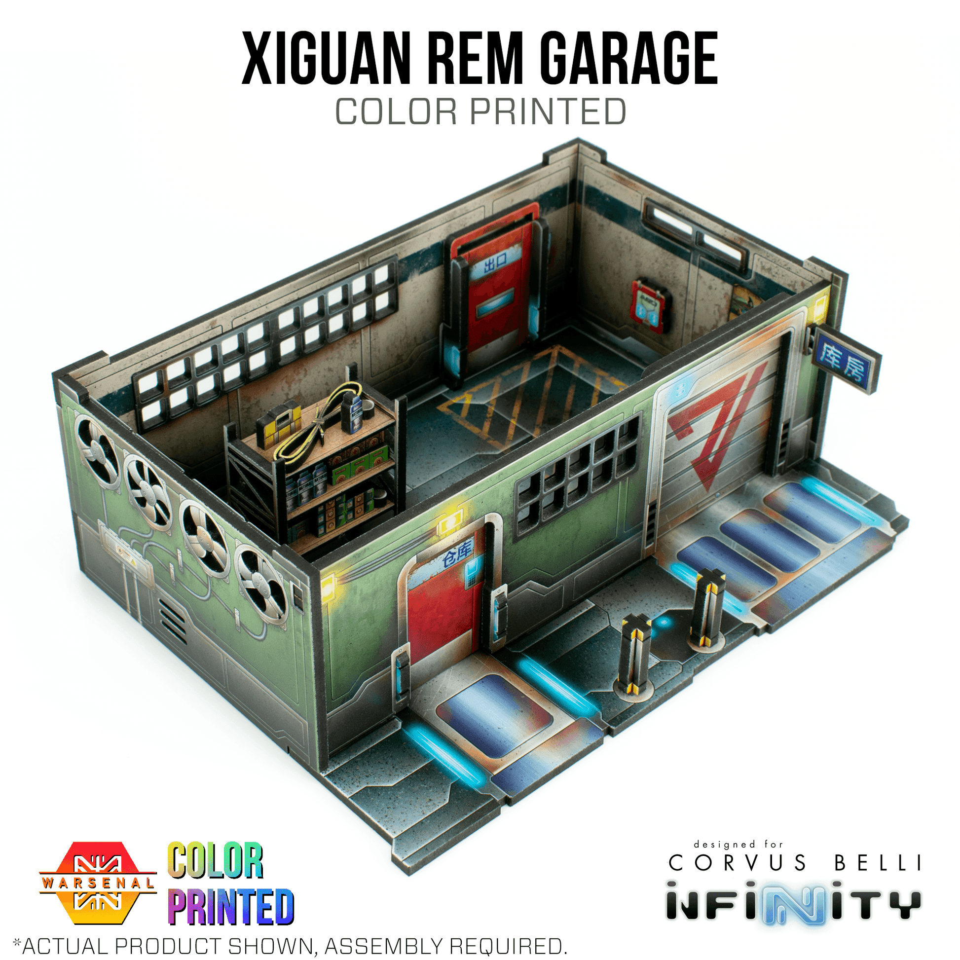 Xiguan Stacks - Rem Garage - Color Printed