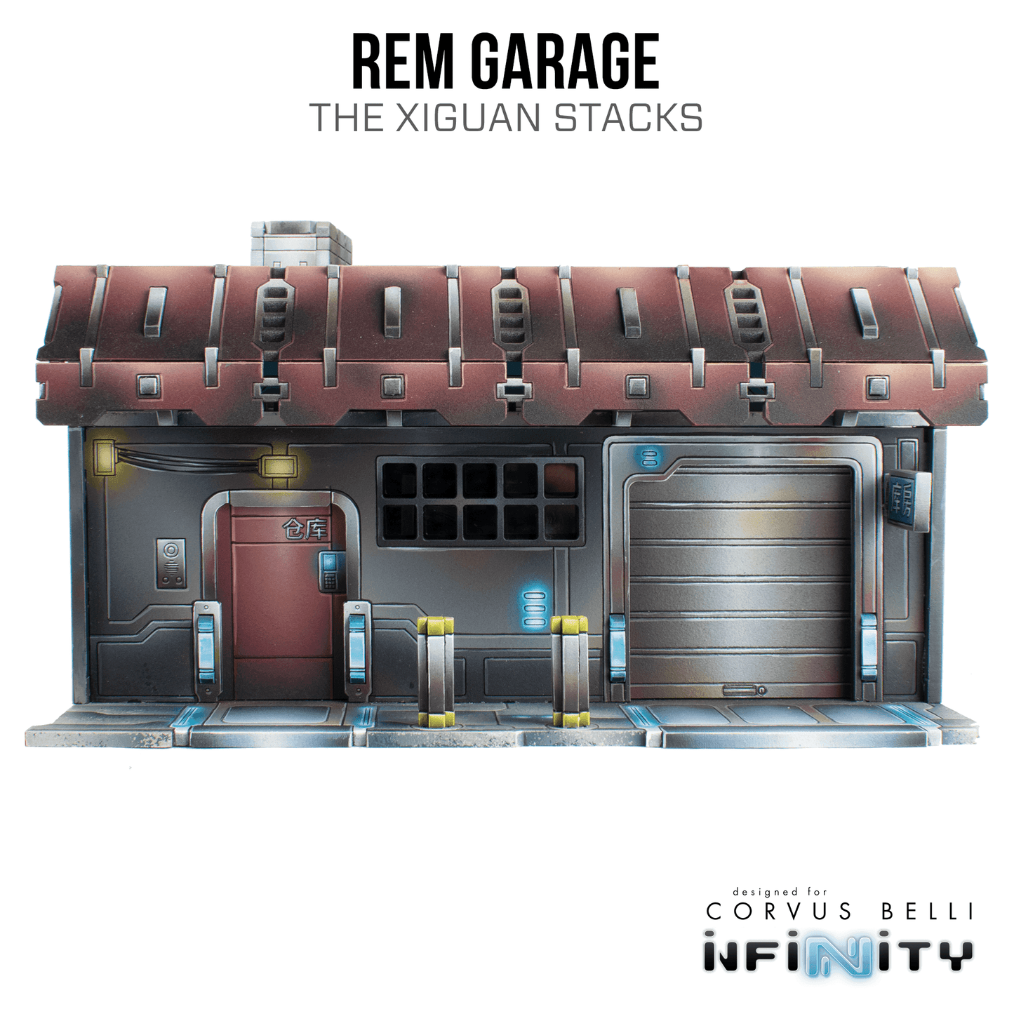 Xiguan Stacks - Rem Garage - Bare MDF