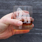 Gorilla Rocks Glass - Fun Wild Animal Themed Decor and Gifts for Lovers of Apes and Monkeys - 10.25 Oz Glasses