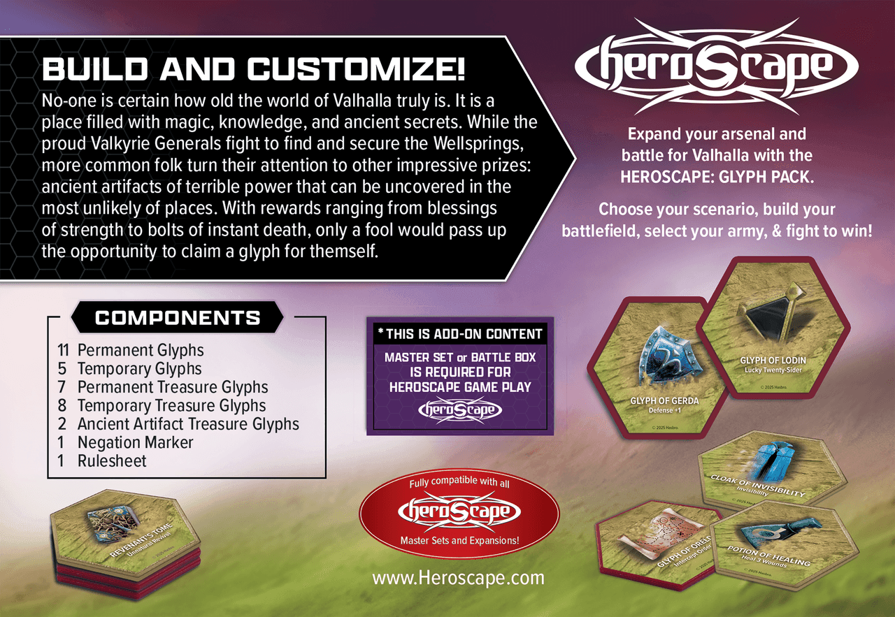 Heroscape: Glyph Pack - 