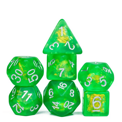 Radioactive Ore RPG Dice Set - 