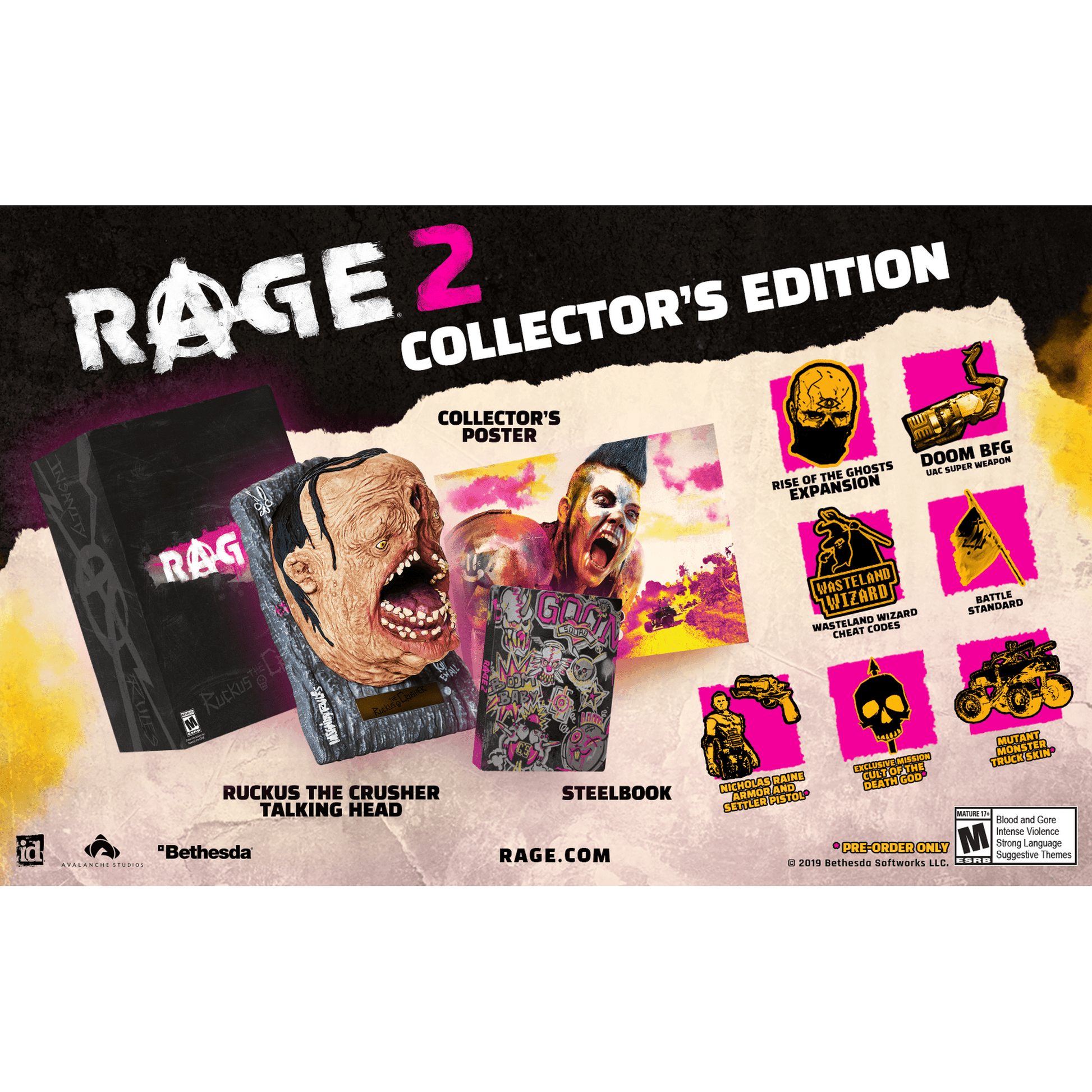 Rage 2 Collector's Edition (Playstation 4) - Game Only