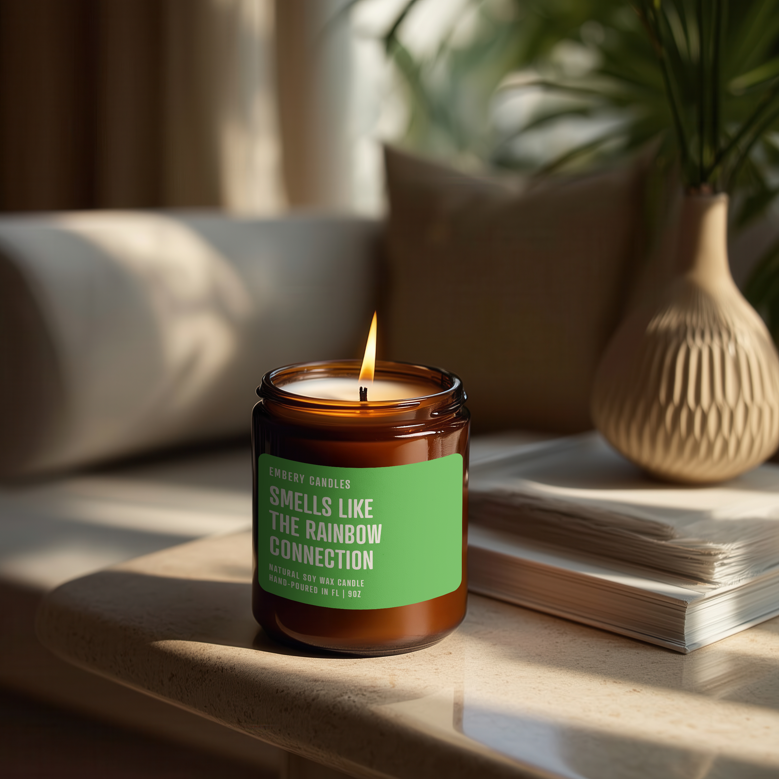 Smells Like the Rainbow Connection | Soy Wax Scented Candle