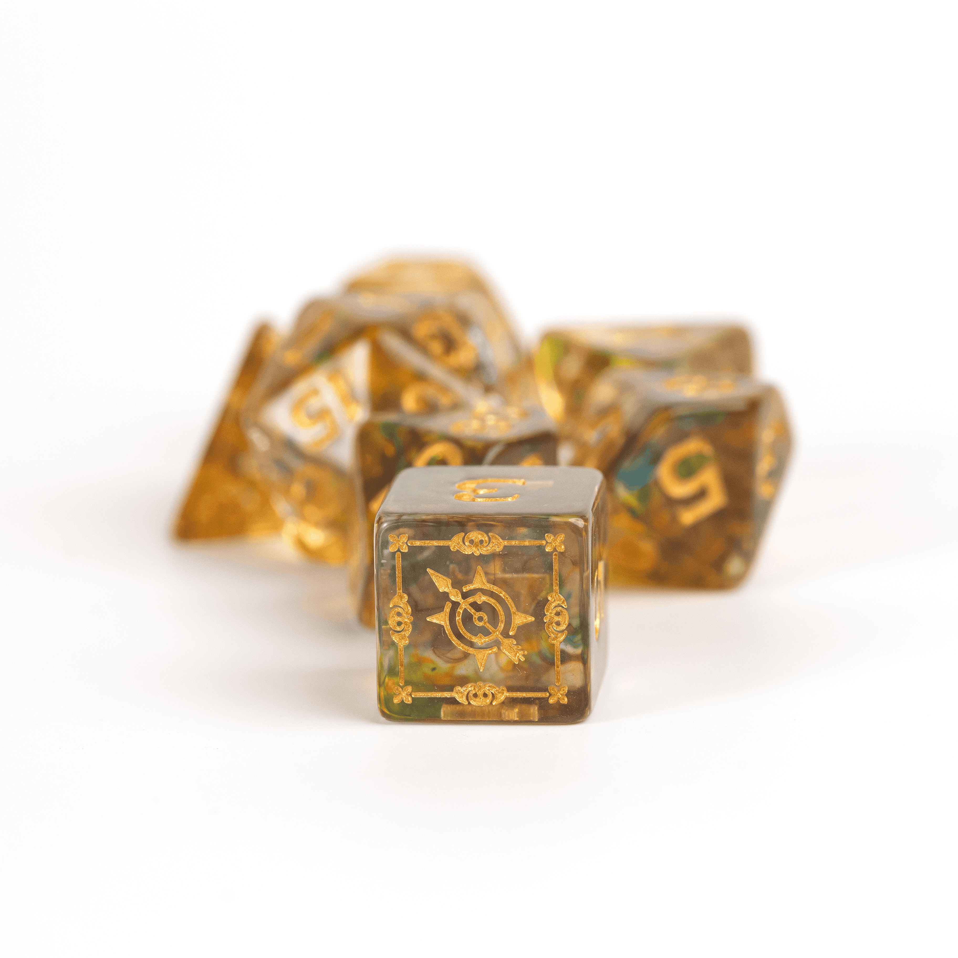 D&D Adventure Dice Set - Ranger Edition | Multi-Color 16pc Collection - 