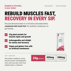 Chocolate Raspberry Recovery Protein Shake w/Adaptogens