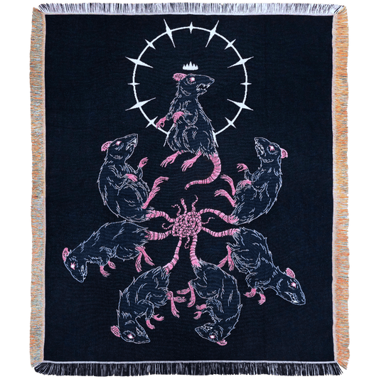 Rat King Woven Blanket - 