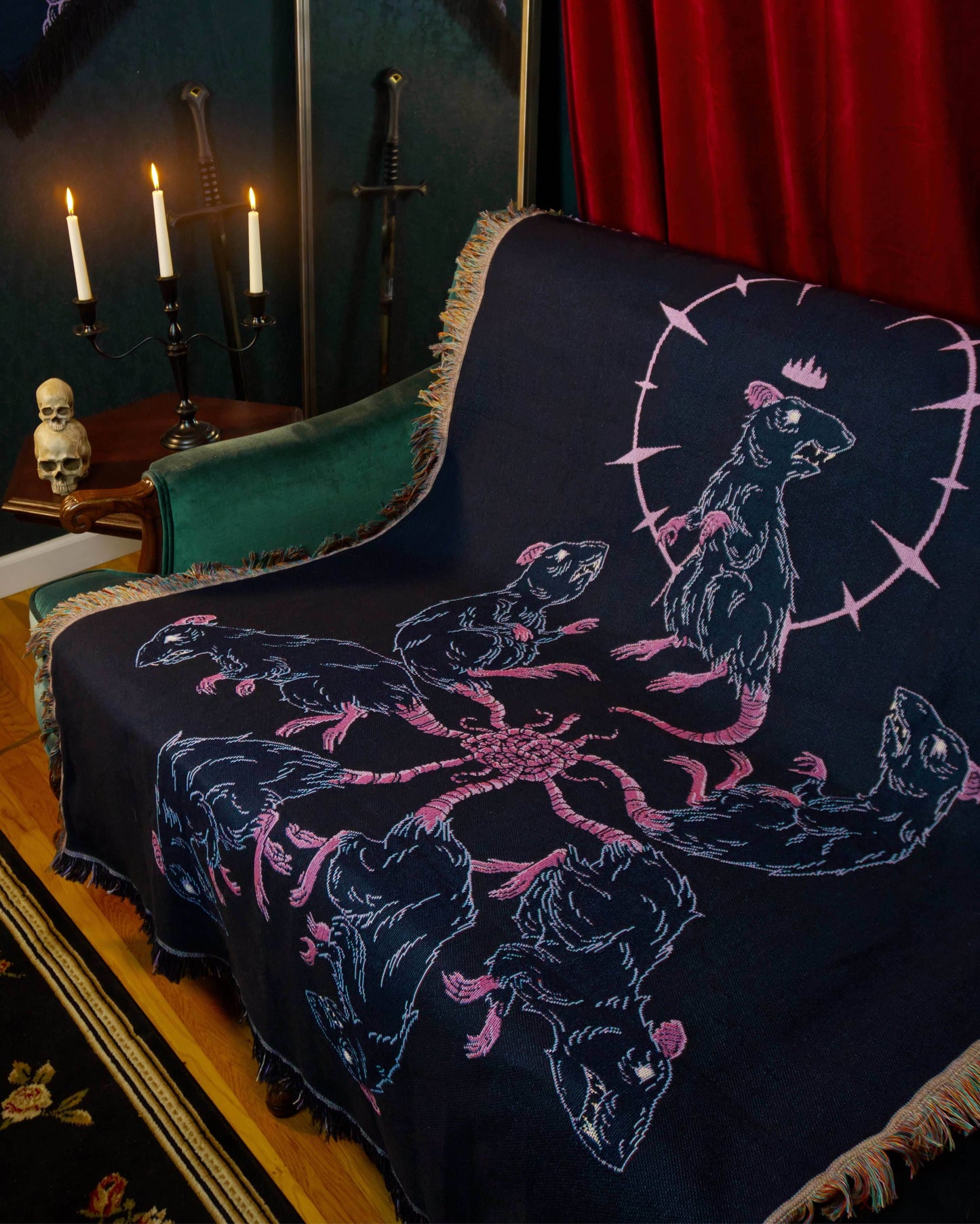 Rat King Woven Blanket - 