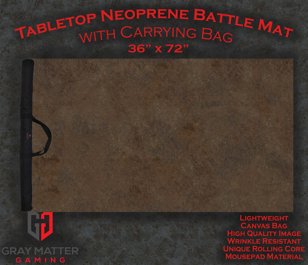 Ravaged Plains - Neoprene Battle Mat with Bag