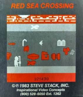 Red Sea Crossing (Atari 2600) - Game Manual Only