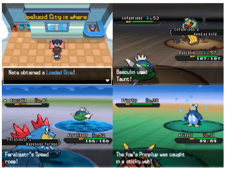Pokemon Redux Blaze Black & Volt White 2 NDS Game Nintendo DS ROM Hack