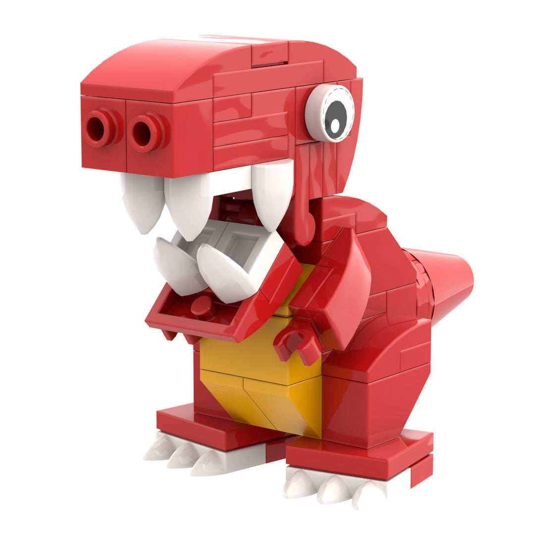 Baby T-Rex Dinosaur Building Set made with LEGO parts - B3 Customs - 