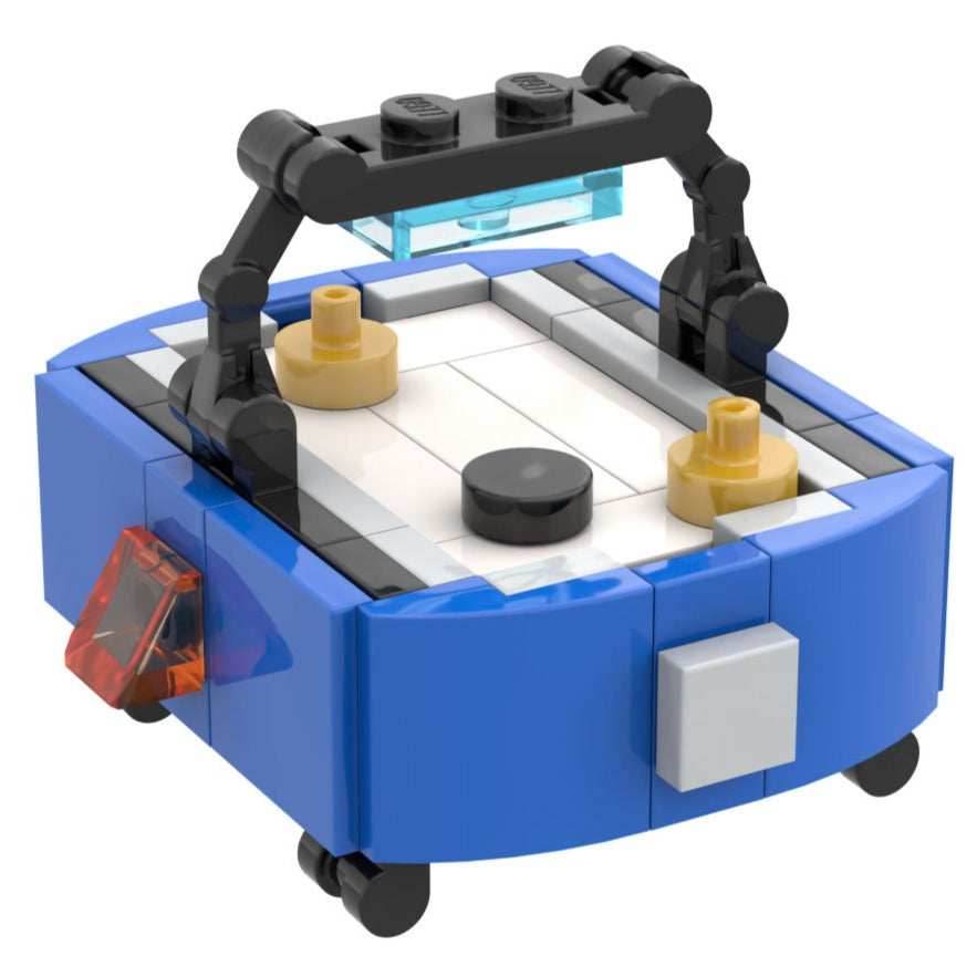 Custom Air Hockey Table 52-Piece Building Set made from LEGO parts - B3 Customs - 