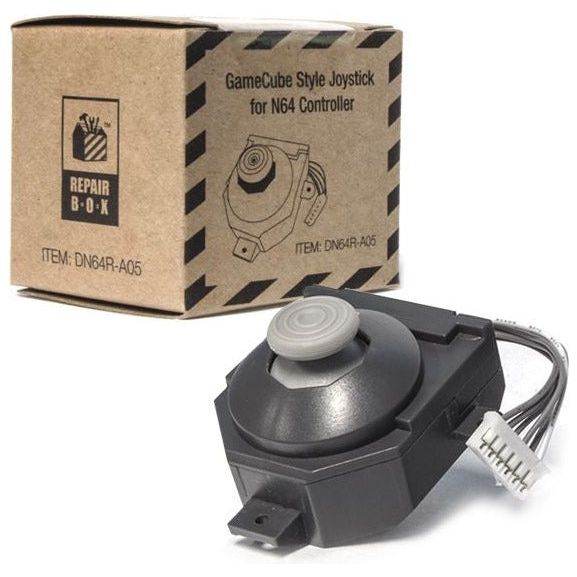 Joystick (In the Style of Gamecube®) Compatible With N64® (Repair Box) - 