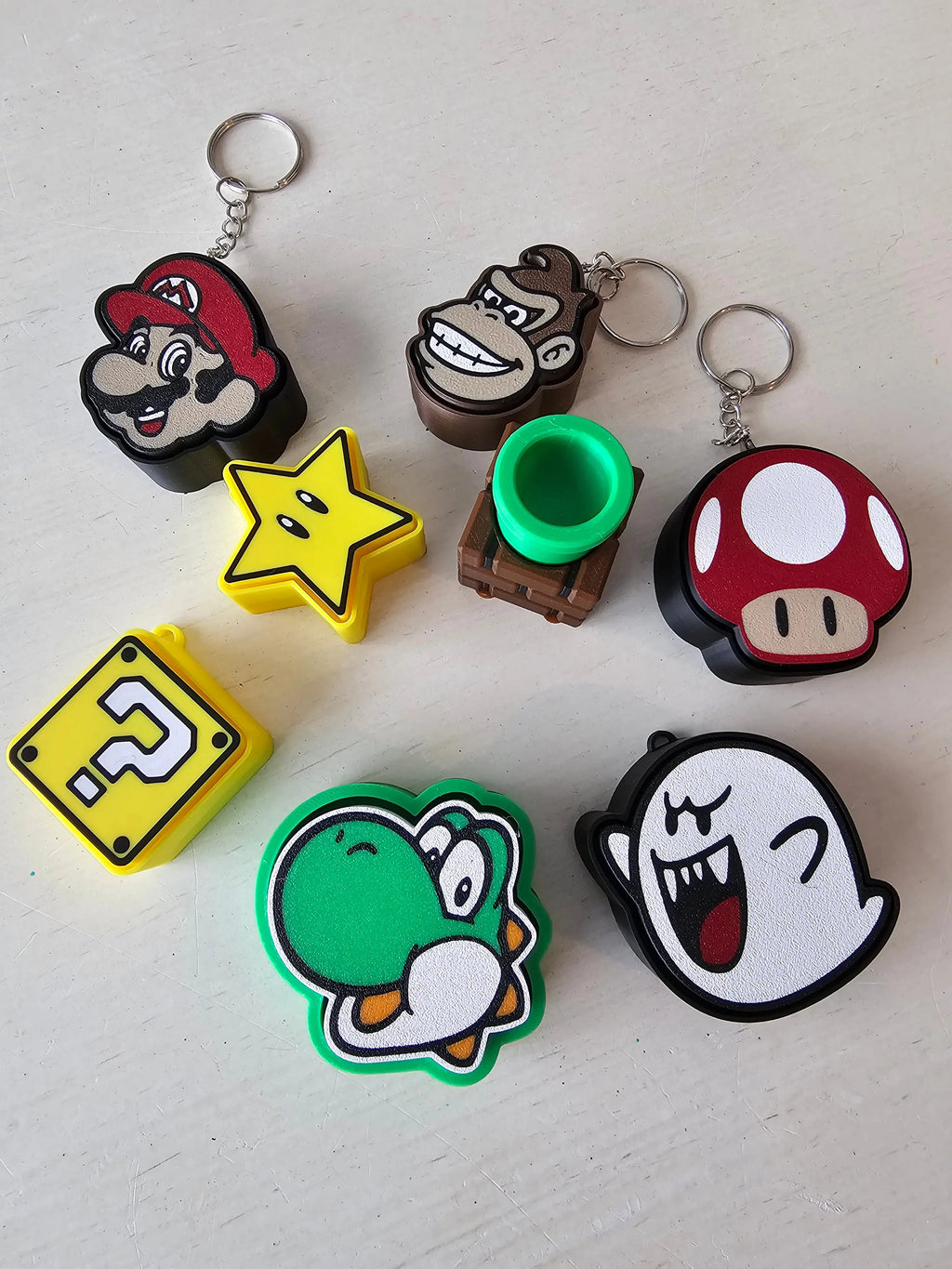 Retro Gamer Fidget Clicker Set — Game-Inspired Clickers | 3D Printed