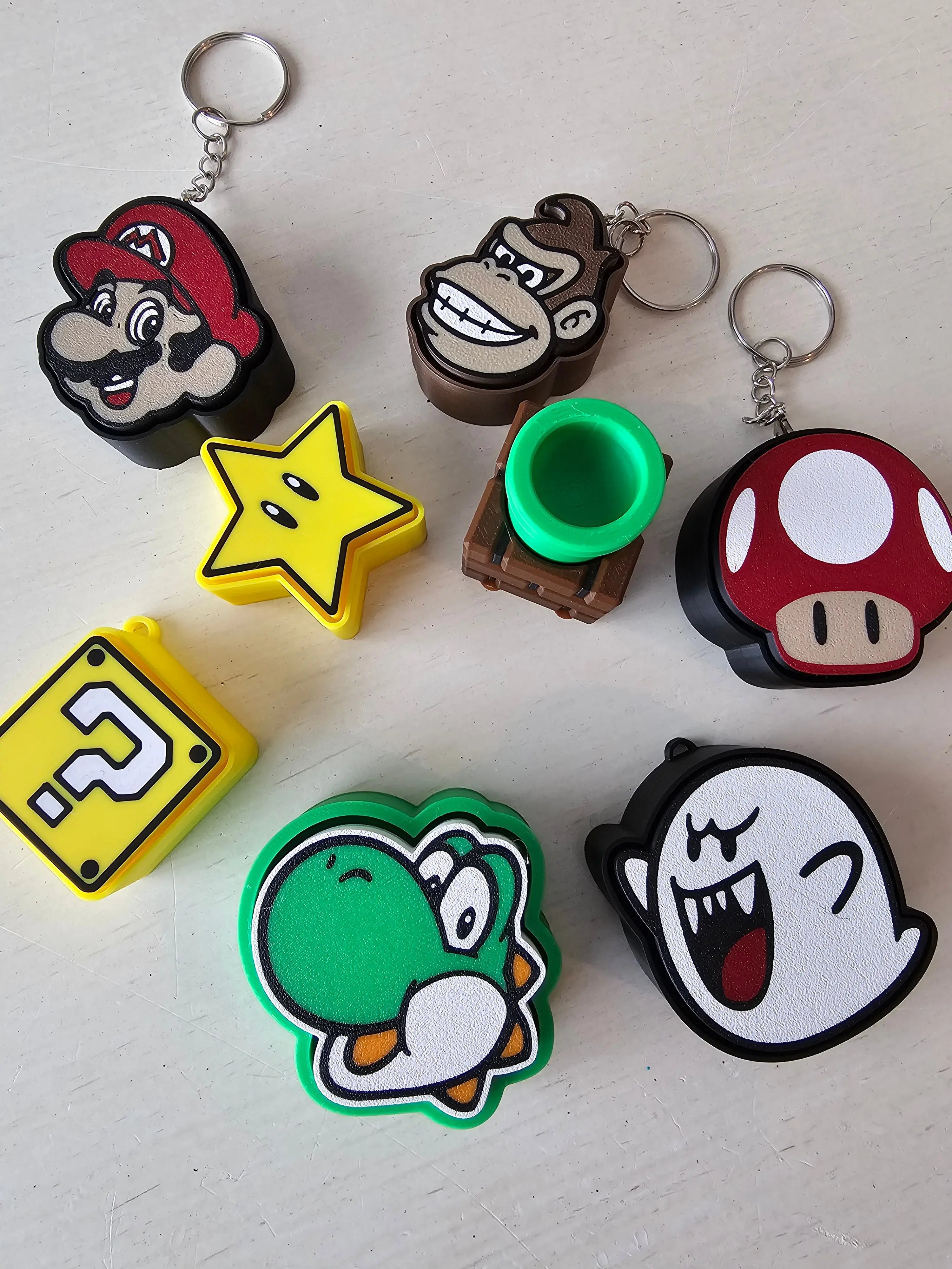 Retro Gamer Fidget Clicker Set — Game-Inspired Clickers | 3D Printed