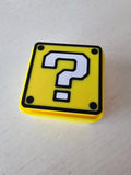 Retro Mystery Block Fidget Clicker Keychain | 3D Printed