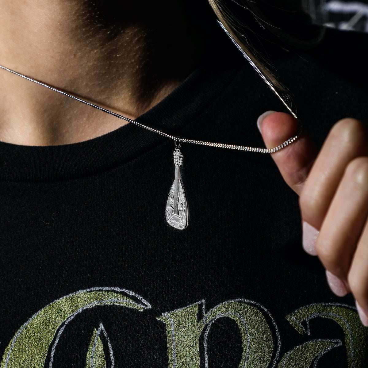 Dungeons and Dragons X RockLove Bard Lute Necklace - 