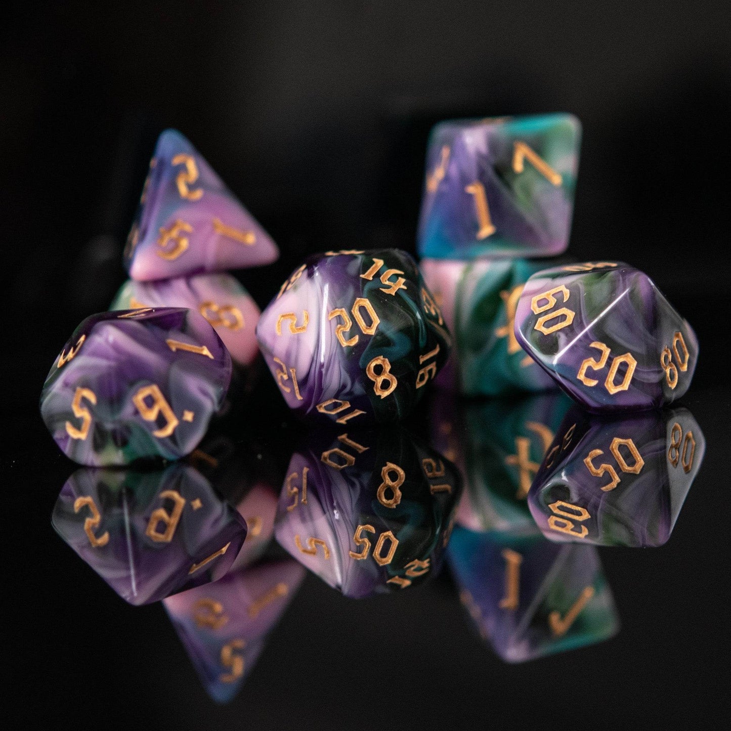 Rogue Class Acrylic Dice Set - 