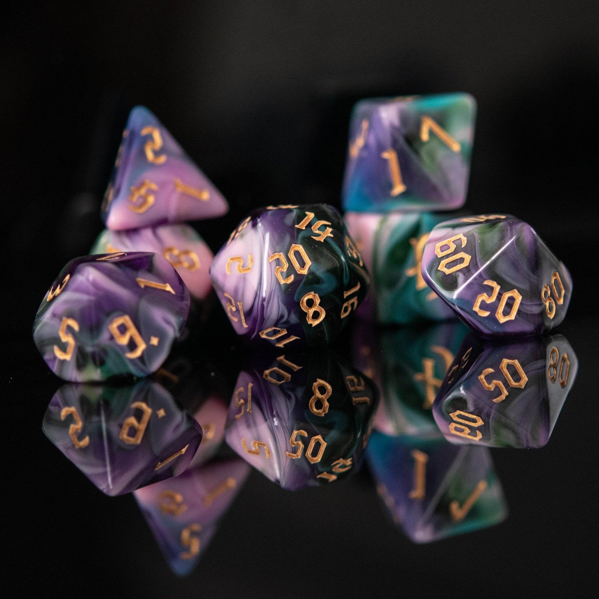 Rogue Class Acrylic Dice Set - 