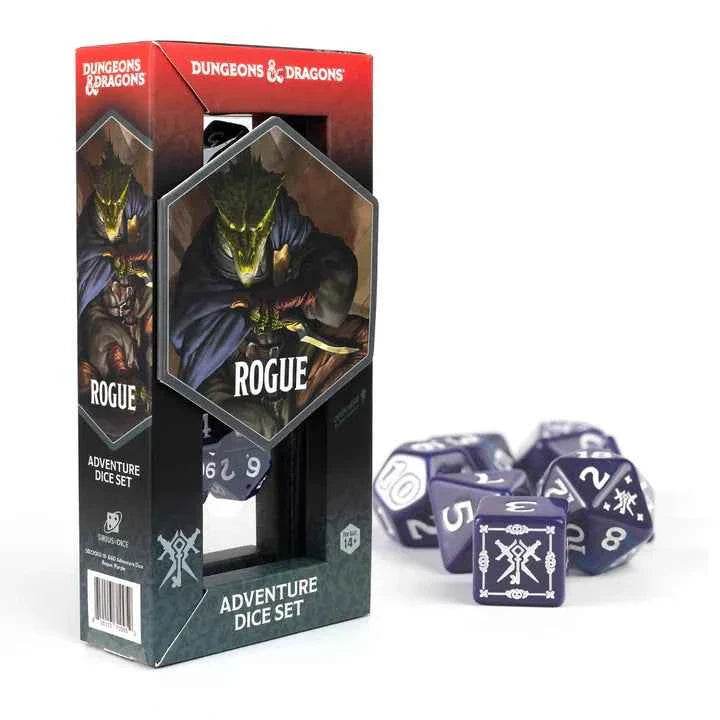 D&D Adventure Dice: Rogue (Purple) - 