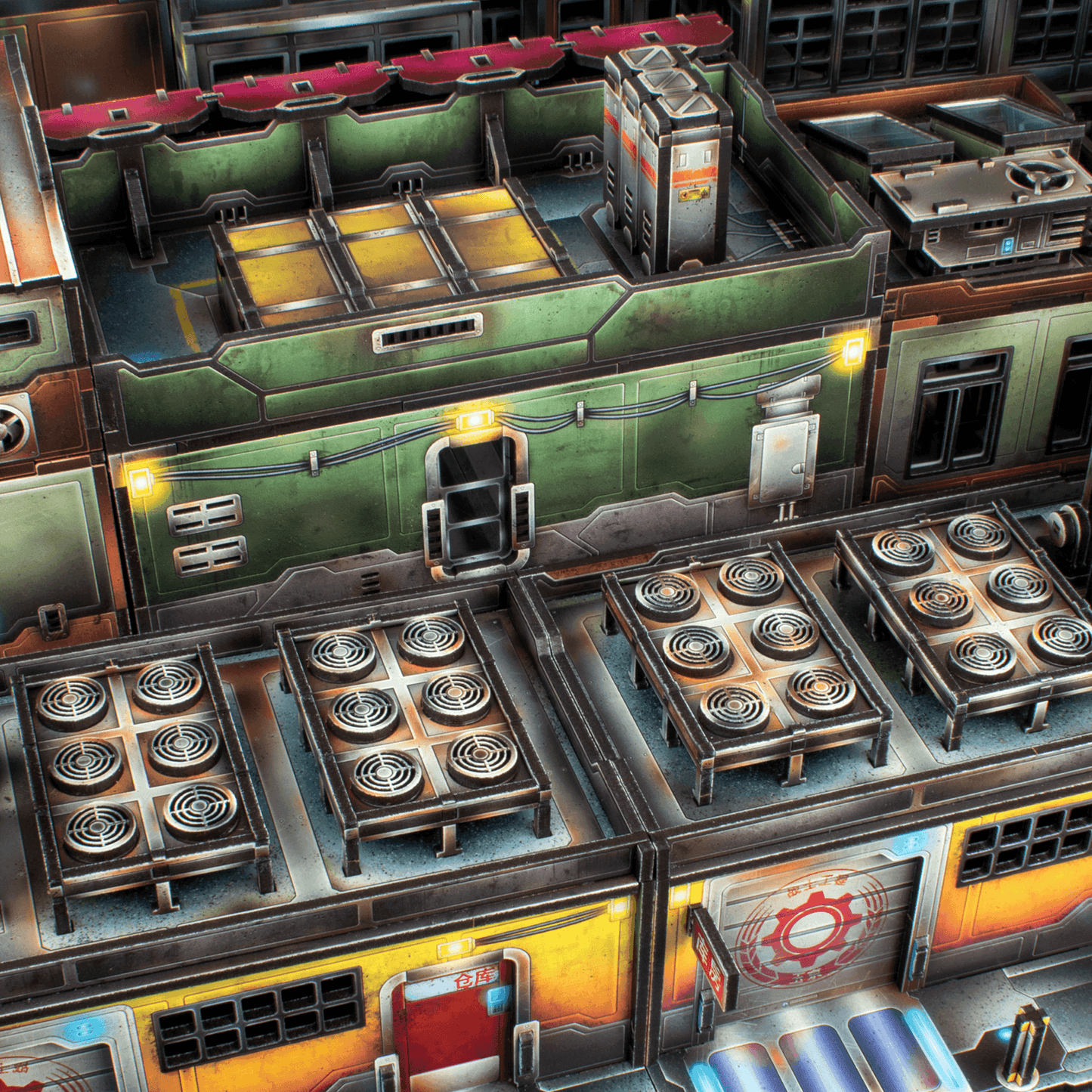 Xiguan Components - Roofs - Travel Billboard Roof / Color Printed