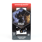 D&D Adventure Dice Set - Rogue Edition | Black 15pc Collection - 