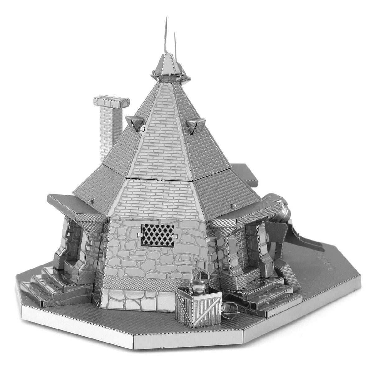 Rubeus Hagrid Hut Harry Potter 3D Steel Model Kit Metal Earth - 