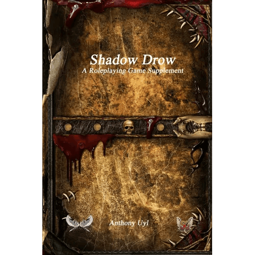 Shadow Drow A Roleplaying Game Supplement - Paperback - 