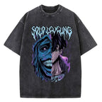 Solo Leveling Vintage T-shirt: Washed Cotton Streetwear