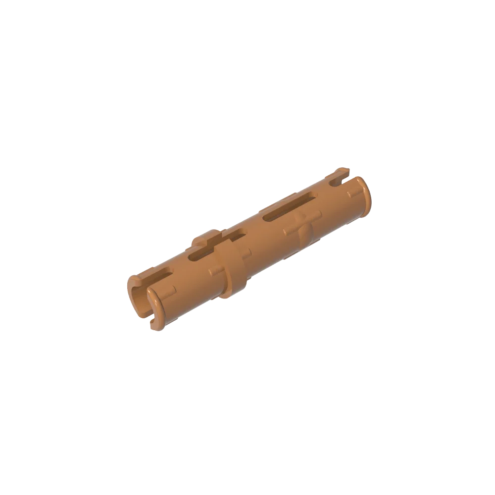 Gobricks GDS-888 Technical Pin 3L with Friction Ridges | Compatible with Lego 6558