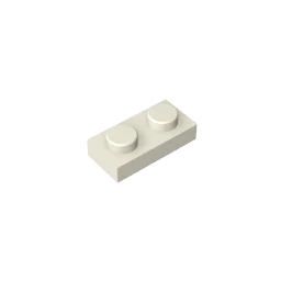 Gobricks GDS-502 Plate 1 x 2 Compatible Building Blocks | 6225 Pieces for DIY Creations