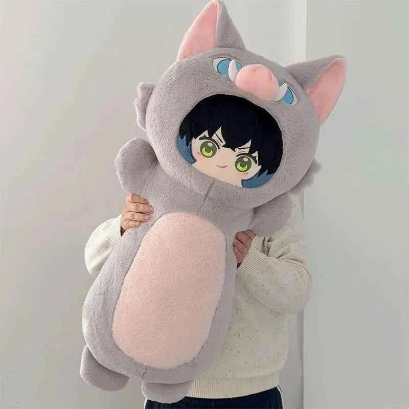 Boar Warrior Plush Body Pillow – Giant Anime-Inspired Stuffed Cushion