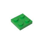 Gobricks Plate 2 x 2 Building Block | Compatible with Lego 3022