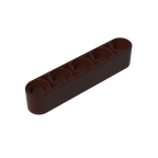 Gobricks GDS-664 Technical Liftarm Thick 1 x 5 | Compatible Building Block