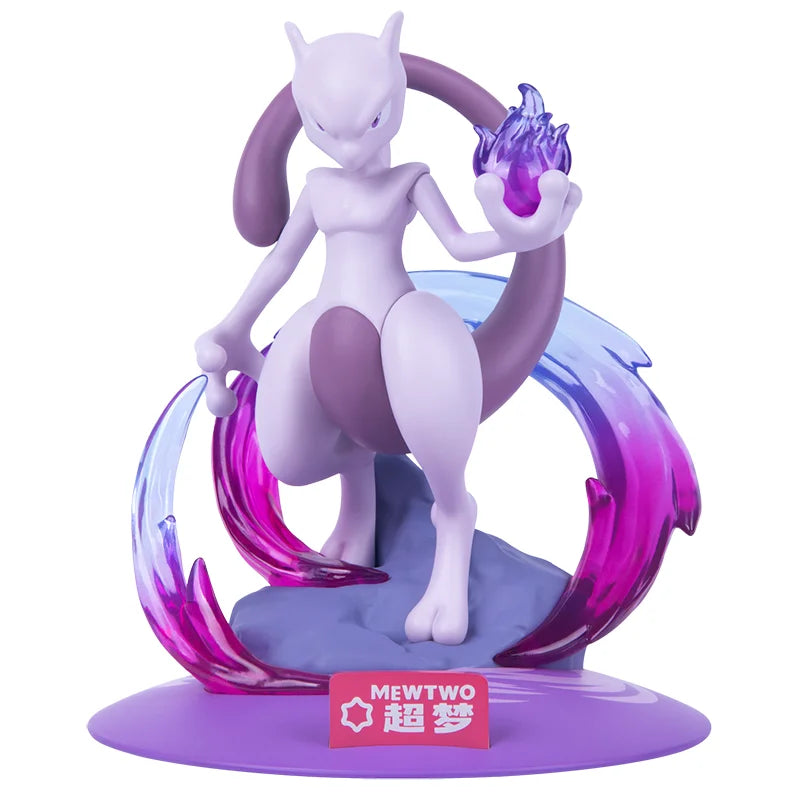 18 Styles Of Pokemon Anime Figures, Pikachu Mew Gardevoir Pichu Action Figurines