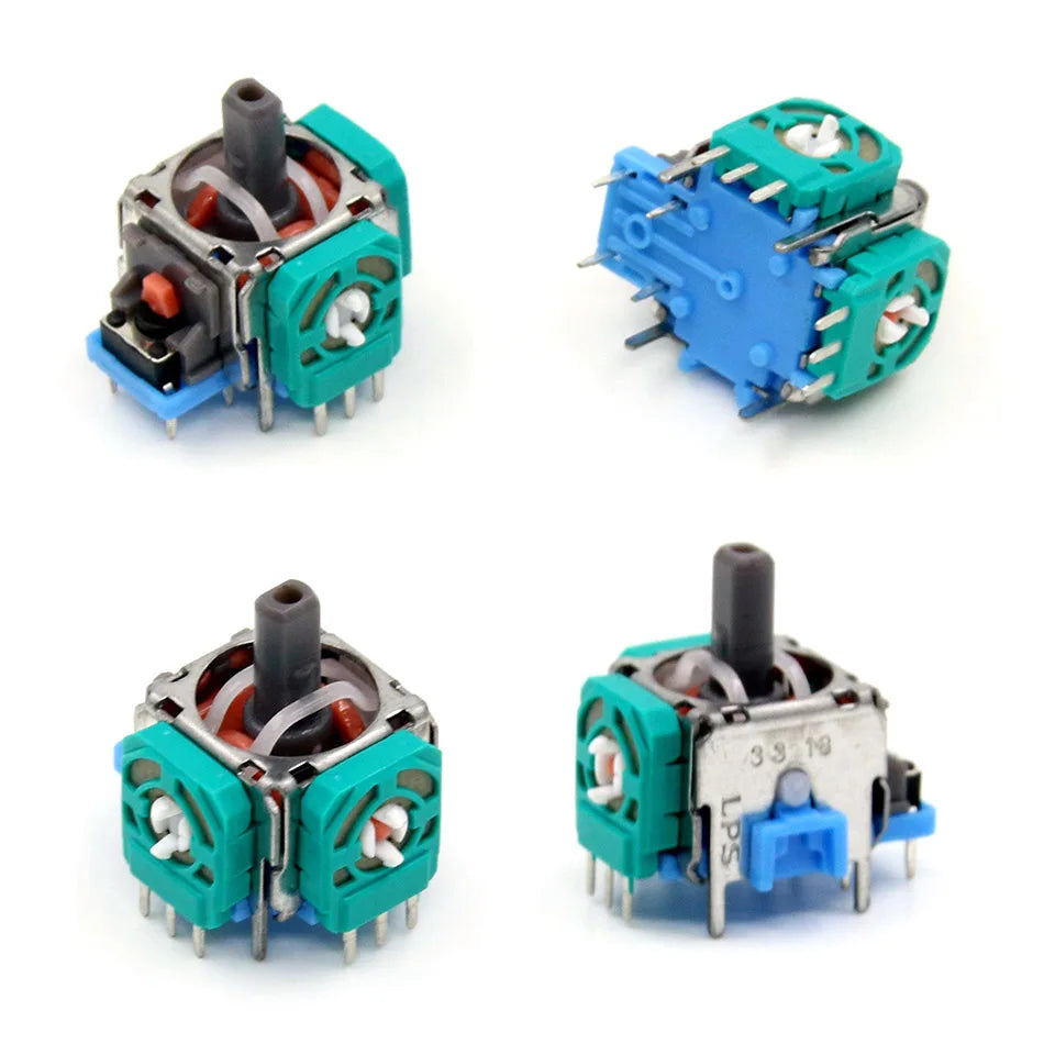 PS5 Controller Repair Kit | 3D Joystick Replacement with Adjustable Resistor and Thumb Stick Caps