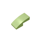 Gobricks GDS-795 Slope, Curved 2 x 1 Inverted | Compatible Building Block for DIY Projects