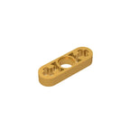 Gobricks GDS-689 Technical Liftarm Thin 1 x 3 | Building Block with Axle Holes Compatible with Lego 6632