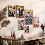 Demon Slayer Good Quality Prints and Posters Waterproof Paper Sticker Coffee House Bar Posters Wall Stickers