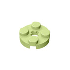 Gobricks GDS-609 PLATE 2X2 ROUND | Compatible Building Blocks for DIY Educational Models