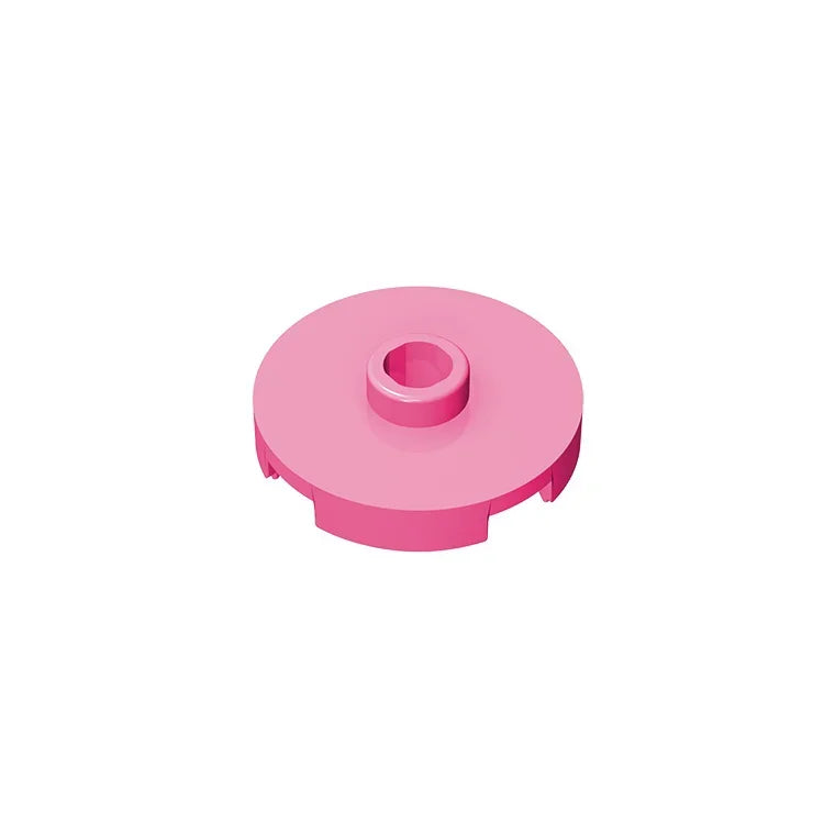 Gobricks GDS-1041 Tile Round 2x2 with Open Stud | Compatible Building Block for DIY Educational Kits