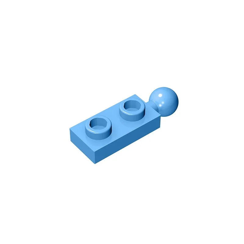 Gobricks GDS-852 Plate Modified 1 x 2 with Tow Ball on End | Building Block for DIY Creations